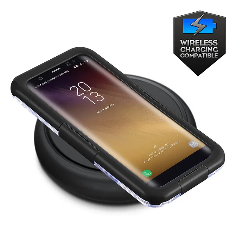 Waterproof Phone Case for Samsung Galaxy S9 Plus Swimming Diving Cover For Silica gel shell Coque |