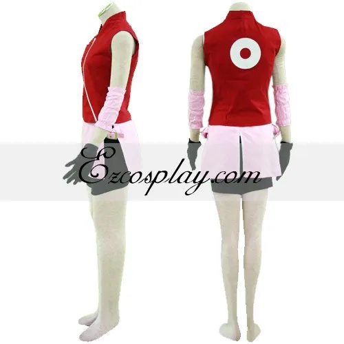 Женский косплей костюм Naruto Shippuden Sakura Haruno E001|womens cosplay costumes|cosplay costumewomen |
