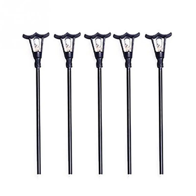 5 шт. мини смолы ремесло уличная лампа свет Миниатюрный Сад Жардин украшение для