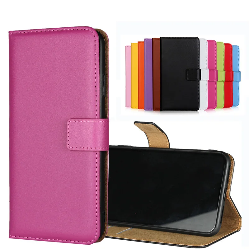 Чехол кошелек из натуральной кожи Магнитный Флип кейс для iPhone X XR XS MAX 8 8Plus 7 7Plus 6 6S