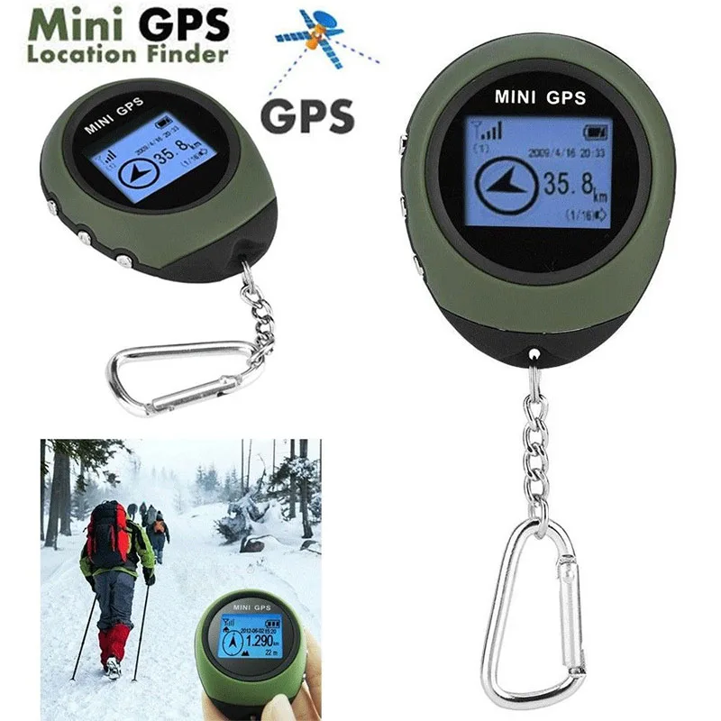 Мини Портативный GPS локатор на открытом воздухе Альпинизм руководство