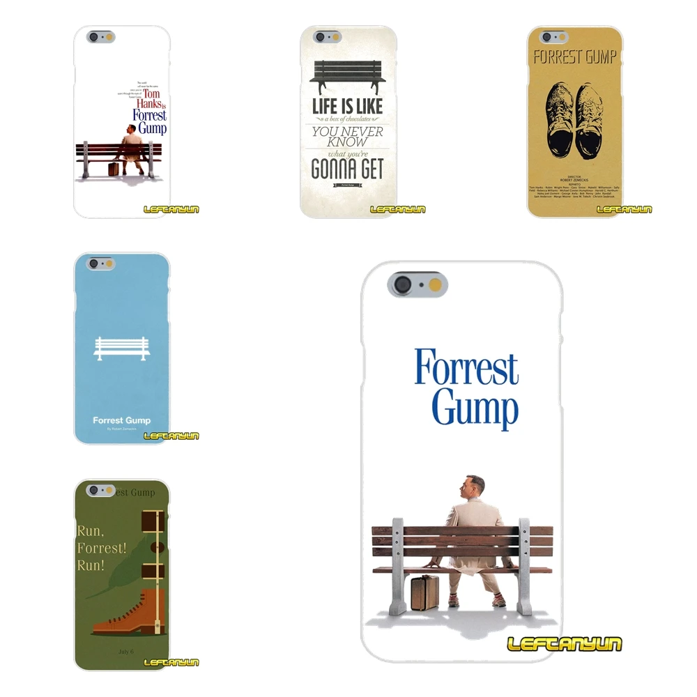 Вдохновляющий фильм Forrest Gump для Samsung Galaxy S3 S4 S5 MINI S6 S7 edge S8 S9 Plus Note 2 3 4 5 8 мягкий