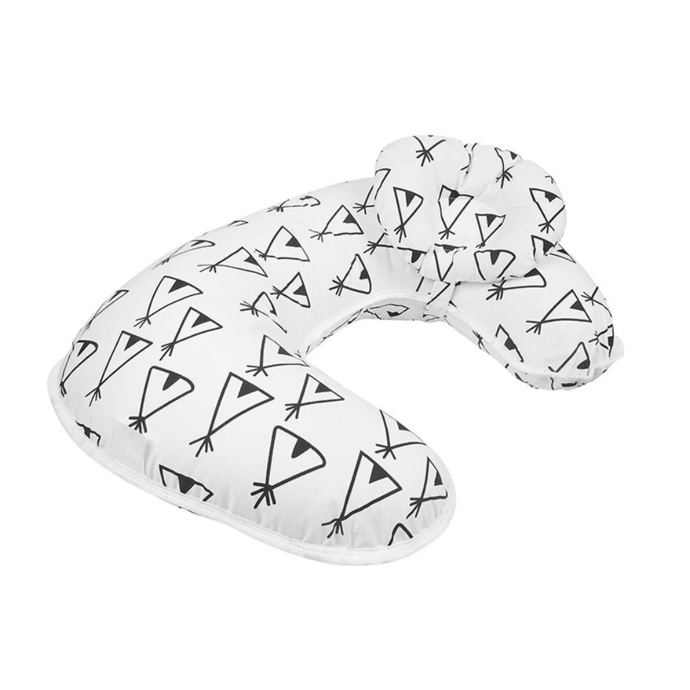 PJ3101O U-образные Детские подушки, подушки для кормления, детские подушки с мультипликационным рисунком, хлопковые подушки для новорожденных женщин, подушки для грудного вскармливания для беременных - Цвет: PJ3101O