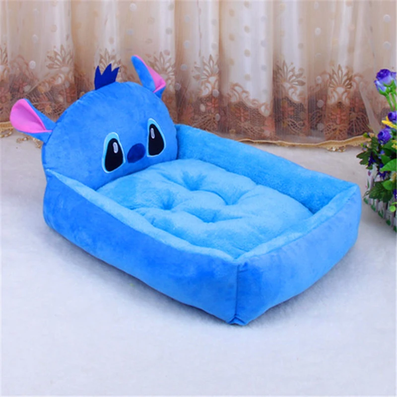 Мультфильм totoro stitch Пикачу кровать для собаки коврик в форме милых животных одеяло для питомца диван съемный теплый питомник домик для кошки гнездо для дома QF01