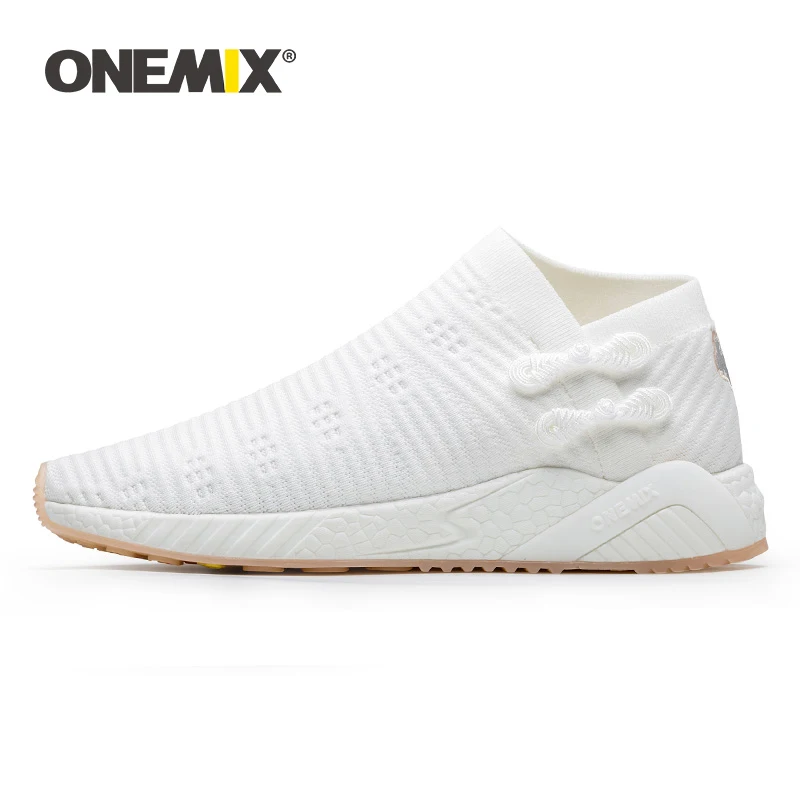 Женские кроссовки ONEMIX из дышащей сетчатой ткани легкие мягкие удобные без