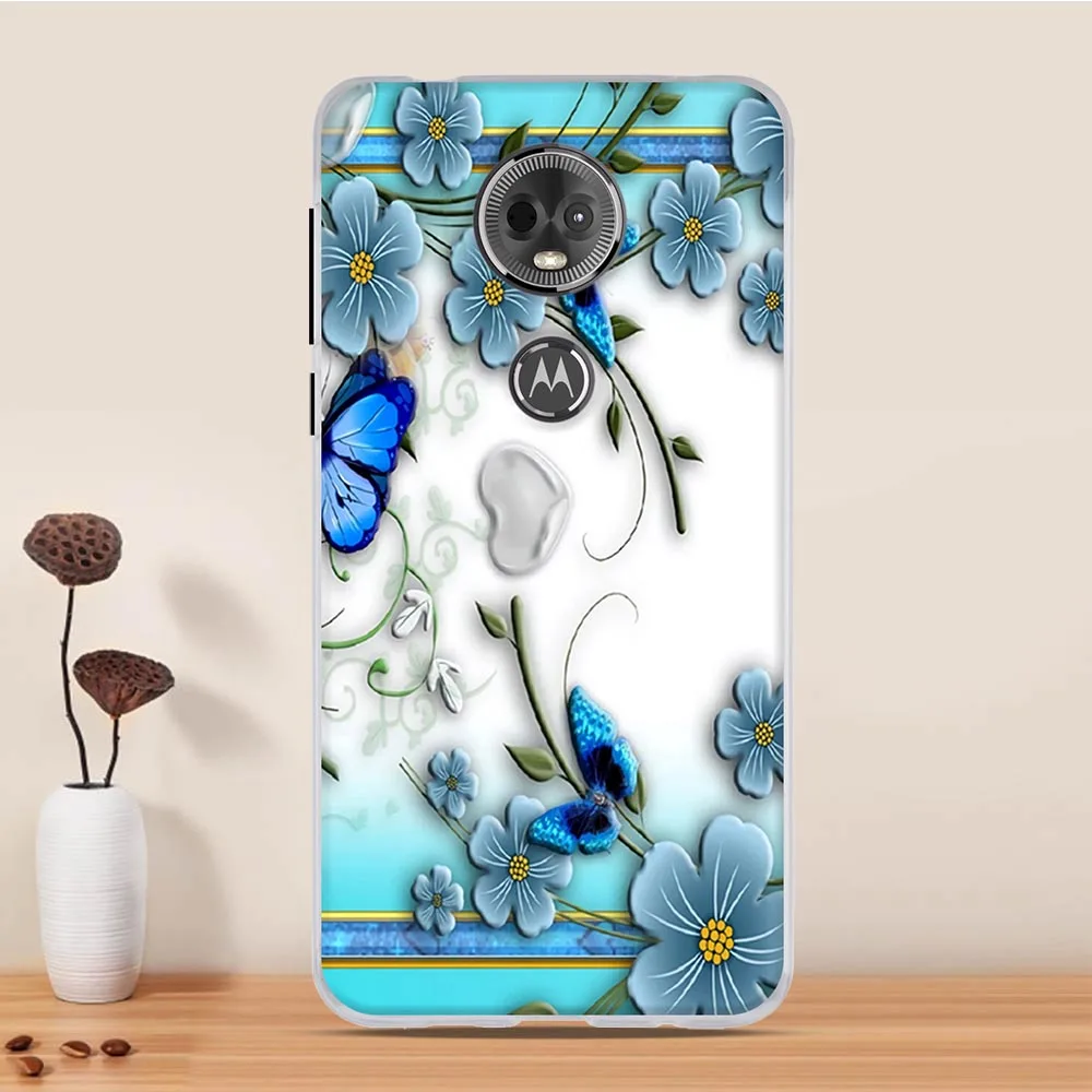 Etui для Motorola Moto E5 Plus, чехол, силиконовая задняя крышка, чехол для Motorola E5 Plus, чехол для Moto E5 Plus, чехол для телефона - Цвет: 50
