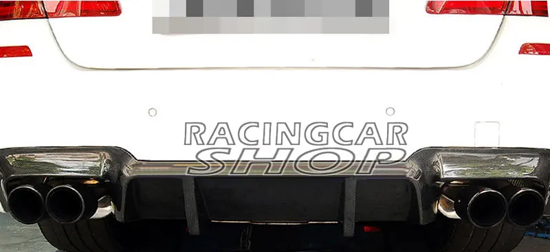 Окрашенный DTM стиль задний диффузор спойлер для BMW 5 SERIES F10 M5 Бампер 2011UP B095F|spoiler for