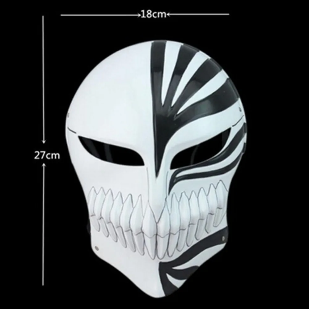 1 шт. Пластик смерть Закрытая маска Ичиго Куросаки из Блич танцевальный