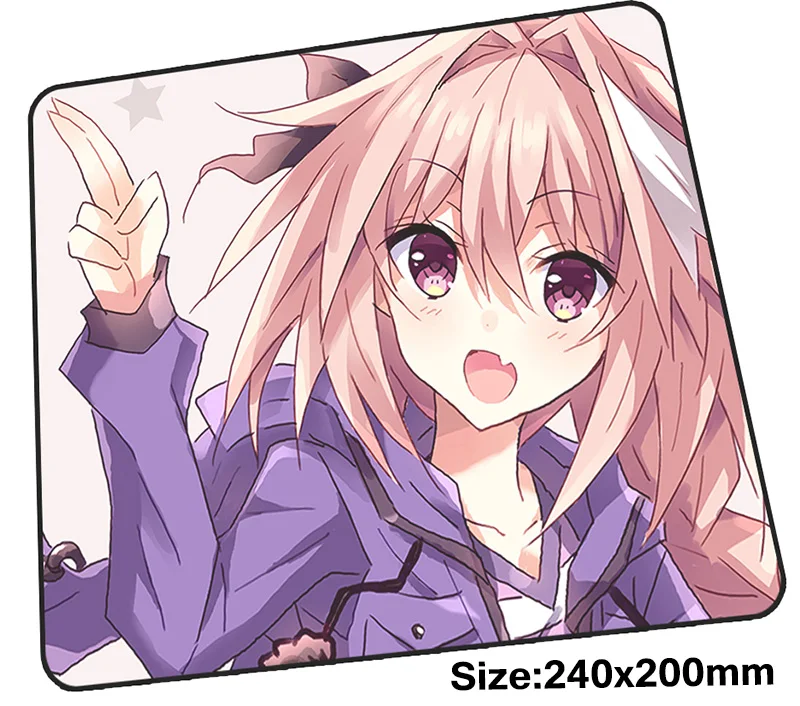 Astolfo коврик для мыши геймер 240x200 мм notbook Лидер продаж игровой большой милый ПК
