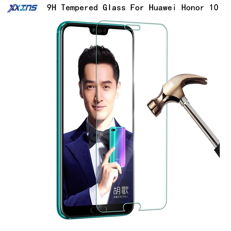 Закаленное стекло для huawei Honor 10 смартфон 9H Защитная пленка экрана HD на мобильный