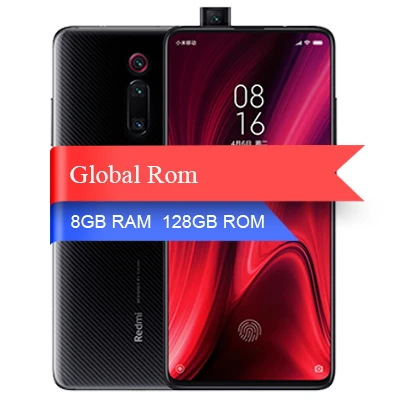Black 8GB 128GB Глобальная прошивка Xiaomi Redmi K20 Pro 8GB 128GB Смартфон Snapdragon 855 Octa Core 48+ 20 Мп Камера 6,3" AMOLED Полный Экран 4000 мА-ч - Цвет: Black 8GB 128GB
