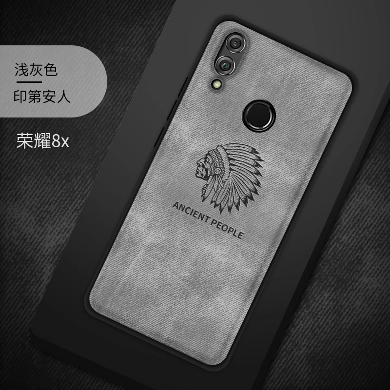 11 Чехол для Huawei Honor 8X, чехол для Huawei Honor 8 X, мягкий силиконовый край, тканевый чехол для Fundas Huawei Honor 8X, чехол - Цвет: 11