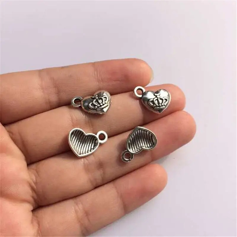 Подвесная мини-подвеска в виде сердечек винтажные ожерелья с подвесками сделай