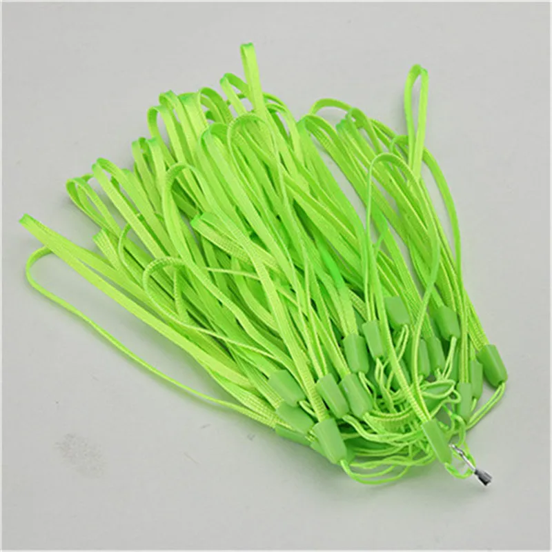 10 шт. короткий цветной ремешок на запястье для телефона 18 см Mp3 4 USB-флеш-накопителя