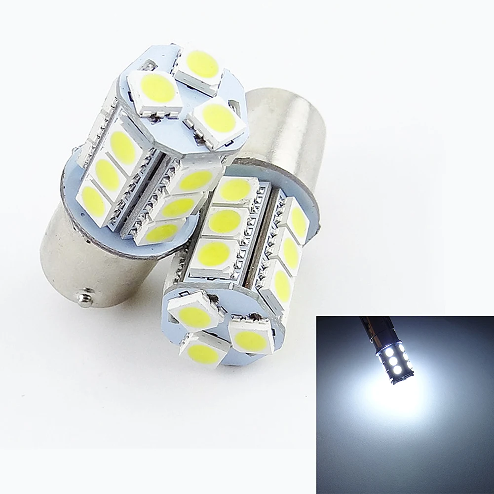 1 шт. Белый 1157 18 SMD 5050 светодиодный 18SMD огни тормоза автомобиля обратный конец