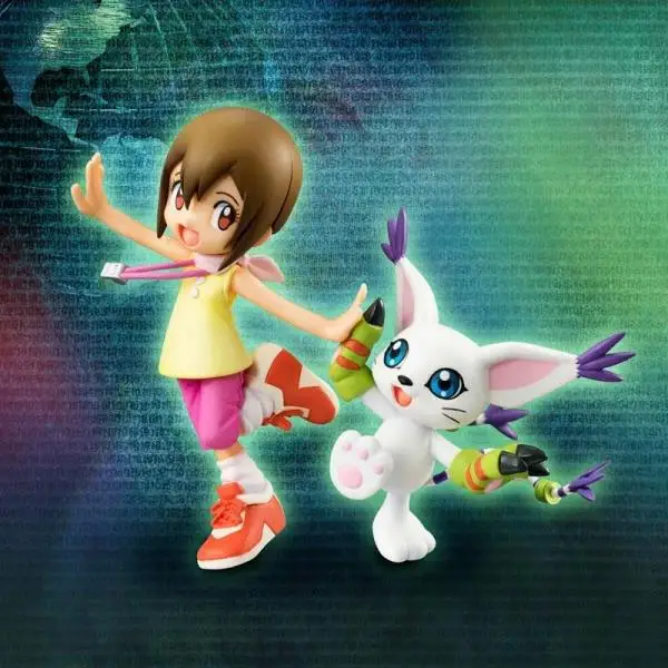 Аниме MCR 11 см Цифровой Монстр Yagami Hikari Tailmon Фигурки игрушки коллекция кукла