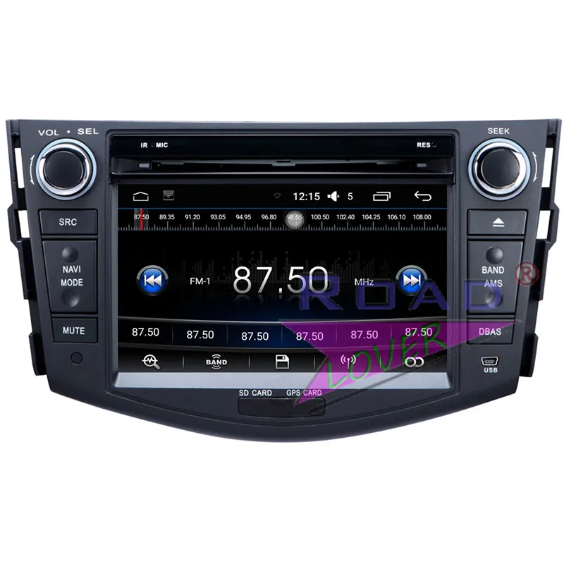 Автомобильный DVD плеер Roadloevr с четырёхъядерным процессором Android 6 0 2 Din GPS