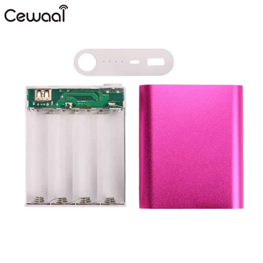 USB power Bank DIY чехол Зарядное устройство коробка для смартфонов внешний корпус