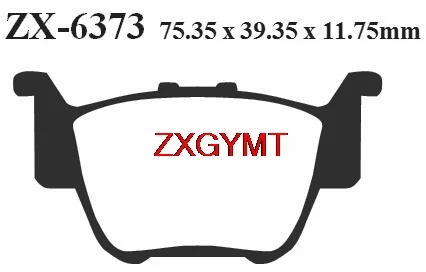 Набор дисковых тормозных колодок для HONDA TRX 420 TRX420 FA / FPA 2009 - 2013 13 09 12 11 10 | Автомобили