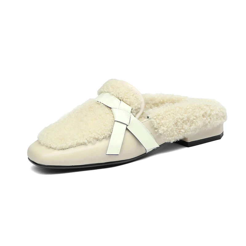 Beige EshtonShero/Женская обувь; летние женские босоножки на низком каблуке; летняя модная зимняя женская свадебная обувь на меху; Размеры 3-12 - Color: Beige