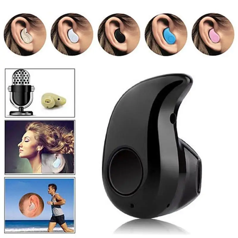 Новейшая Мини невидимая ультра маленькая Bluetooth 4,0 стерео гарнитура с микрофоном Поддержка громкой связи для смартфона