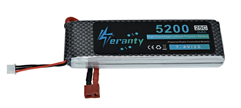 Teranty 3s 5200mAh 11,1 V Lipo батарея для RC автомобилей роботов самолетов вертолетов части 3s литиевая батарея 11,1 v батарея дрона 5 шт