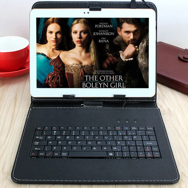 CARBAYTA ультра тонкая мультимедийная Кожаная клавиатура для Android Tablet PC 10 1 дюймов