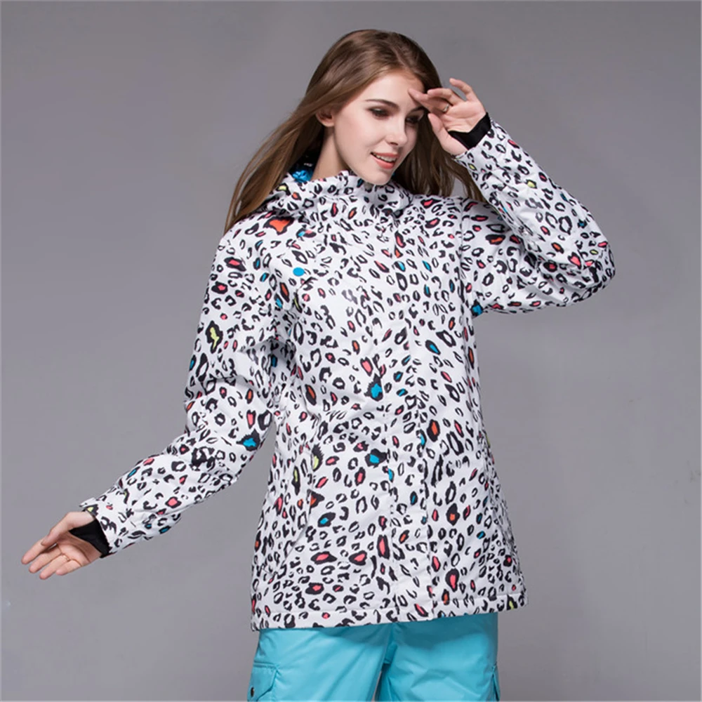 2017 модная лыжная куртка женская зимняя одежда теплый лыжный костюм для девочек