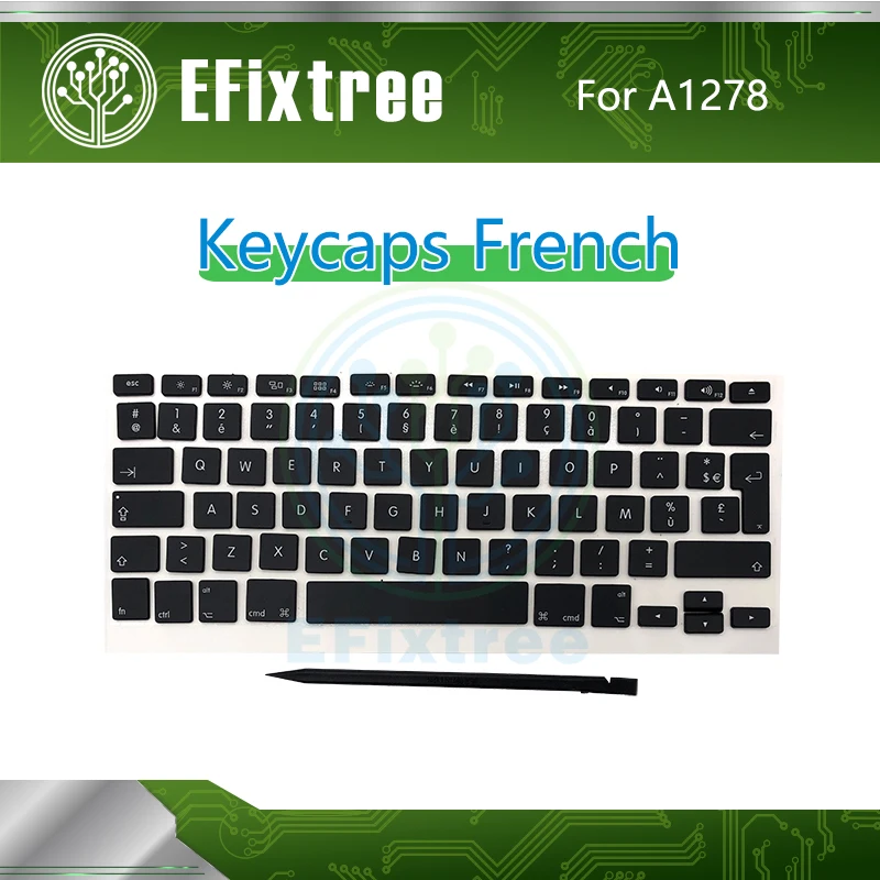 Новый набор ключей французская Клавиатура FR для Macbook Pro 13 '✕'' A1278 A1286 A1297