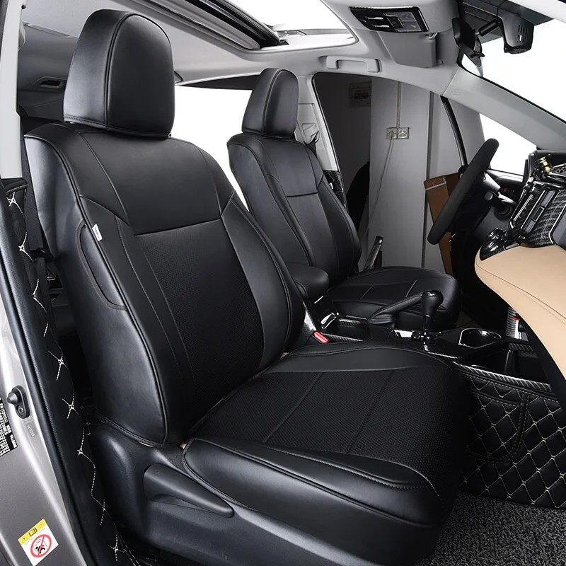 Роскошные искусственная кожа авто чехлы для Toyota RAV4 2014 2015 автомобильные Защитная