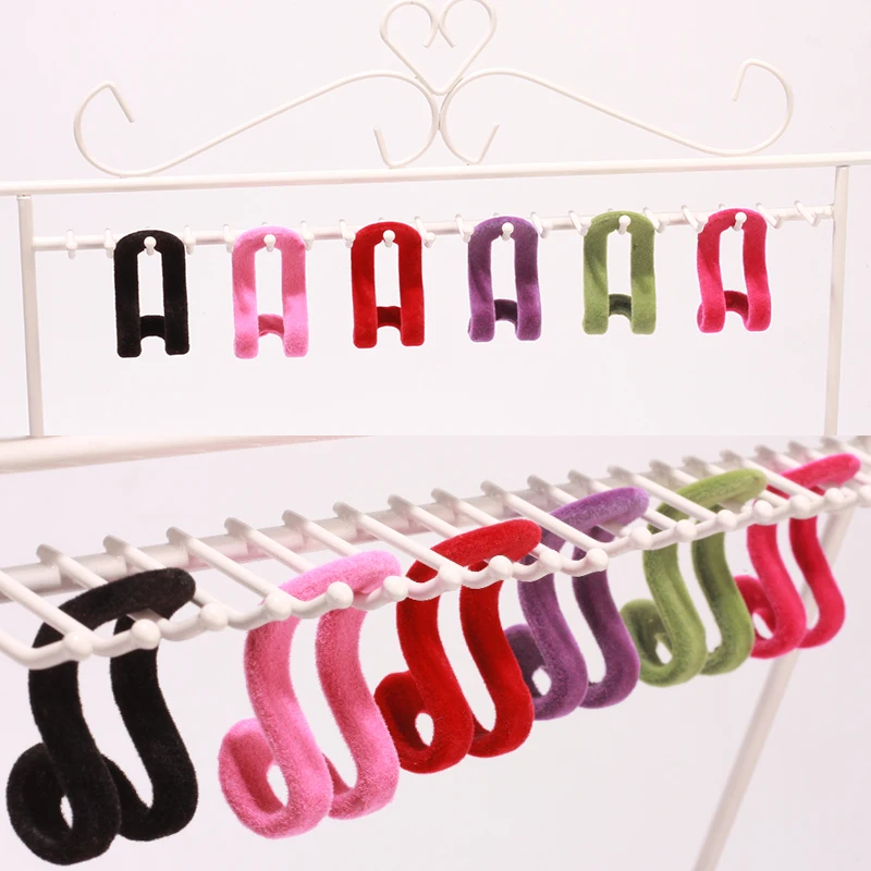 2 шт./лот крючок вешалка для одежды случайный цвет мини легкий органайзер шкафа