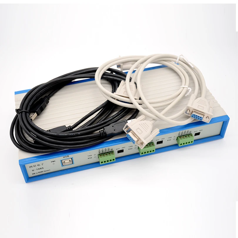 Интерфейс USB к 7 RS485/422 с индикатором передачи данных скорость 300bps ~ 1 Мбит/с