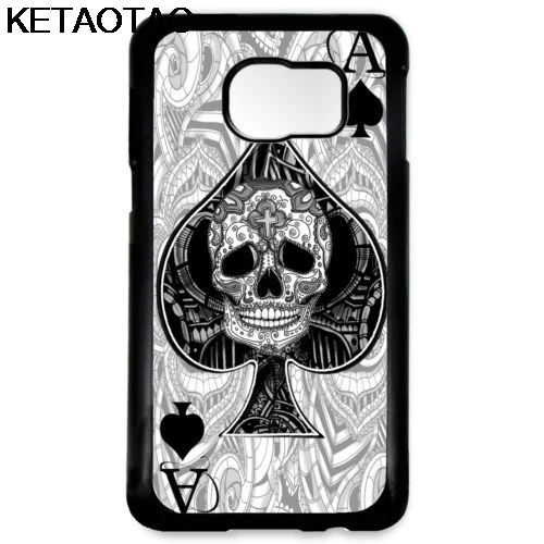 KETAOTAO Ace of spades чехлы для телефонов с изображением черепа тату игральных карт iPhone 4S