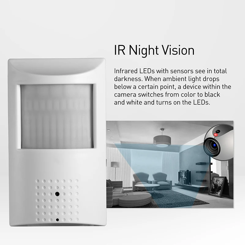 IP камера видеонаблюдения H.265 Wi Fi 1080P 128 нм с ночным видением|Камеры