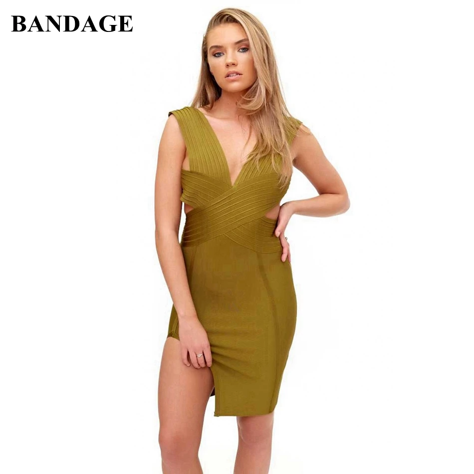 Элегантное платье с открытой спиной для женщин Bodycon бутики сексуальный v образный