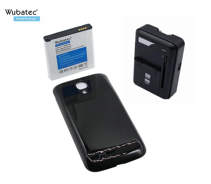 Wubatec 1x5200 мАч S4 NFC Расширенный аккумулятор + зарядное устройство для Samsung Galaxy S 4 SIV