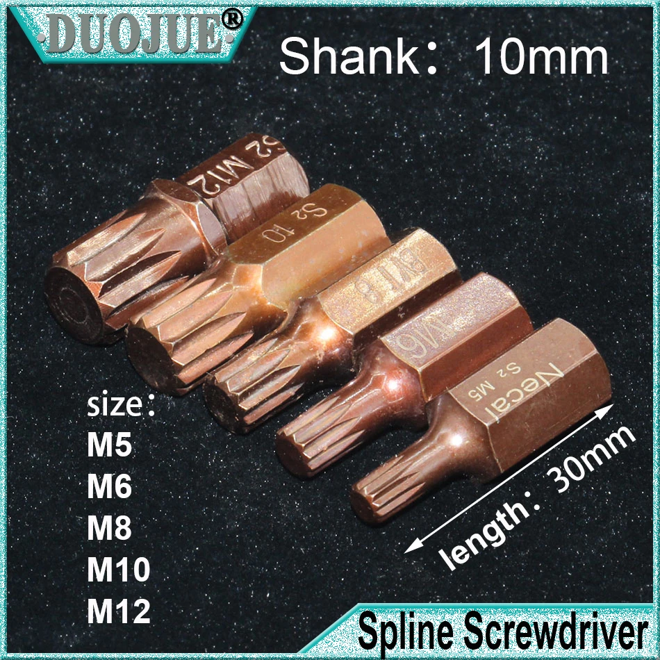 1 шт. шлицевая отвертка электродрель бит торцевой гаечный ключ инструменты M5 M6 M8