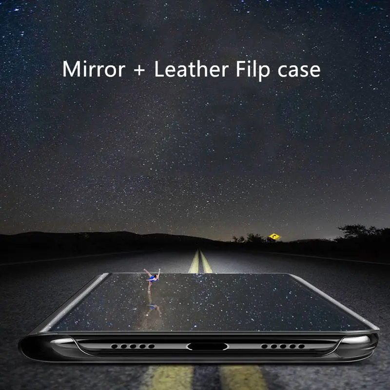 Зеркало Smart View чехол для Samsung Галактики A8 A7 A6 A5 J6 J4 J3 J2 J5 J7 Neo CORE Prime A520 A530 J250F Чехол Флип-кейс
