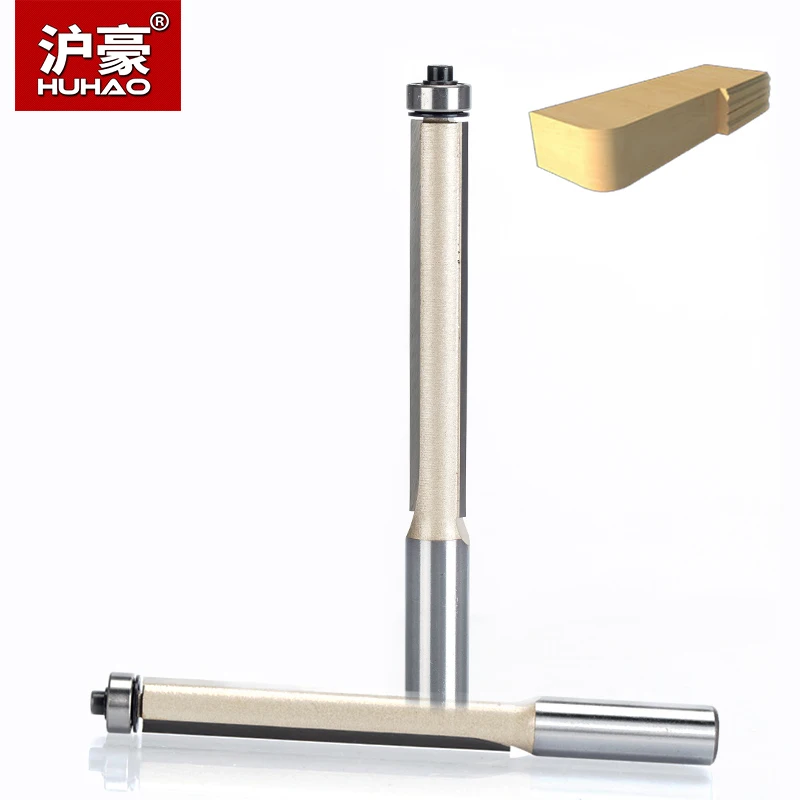 HUHAO 2 шт./лот фрезерные Фрезы с ЧПУ для дерева 1/2*1/2*3 &quotудлиненные режущие