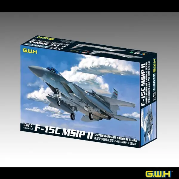 Great Wall Hobby L4817 1/48 F-15C MSIP II-американская авиационная Национальная гвардия