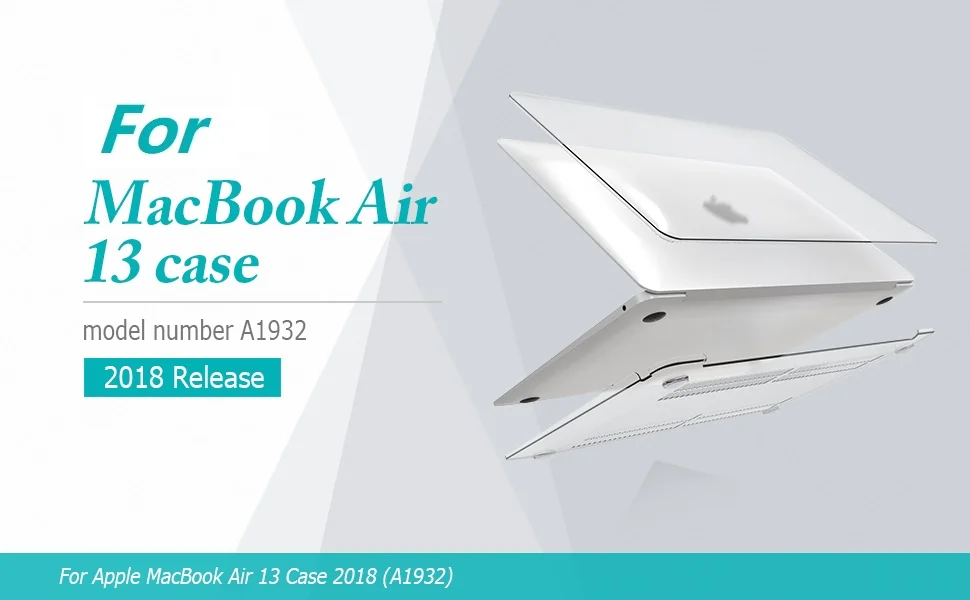 Жесткий чехол с резиновым покрытием + для Apple MacBook Air 13-дюймовая модель A1932 Retina Touch ID