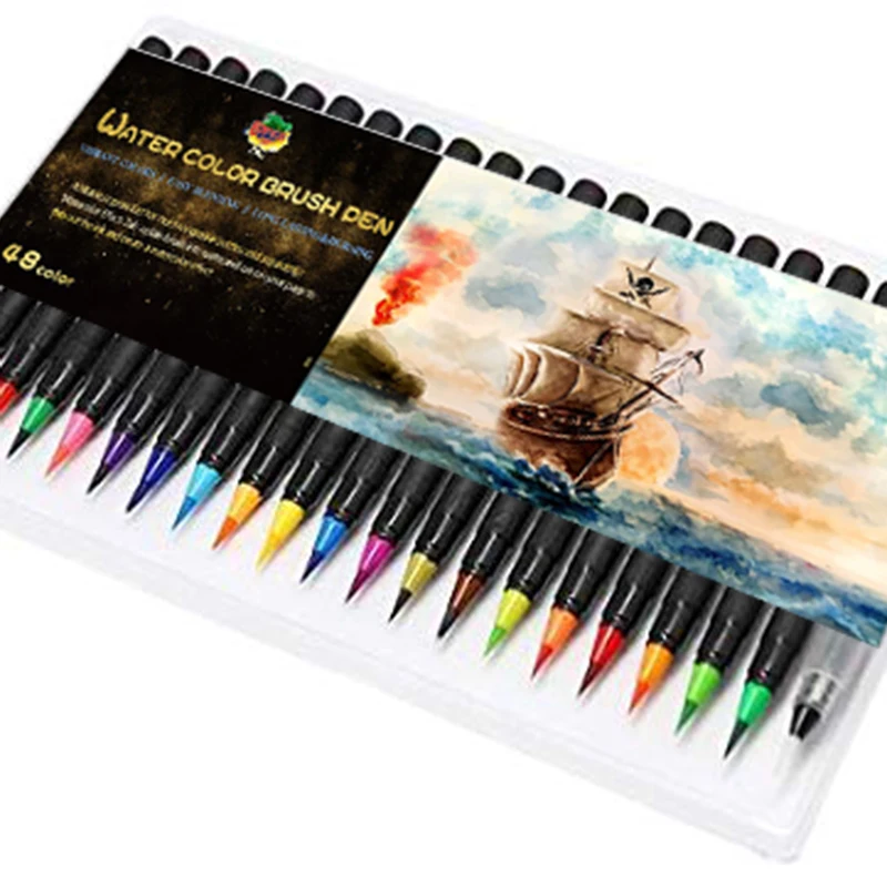 Фломастеры профессиональные художественные маркеры канцелярские