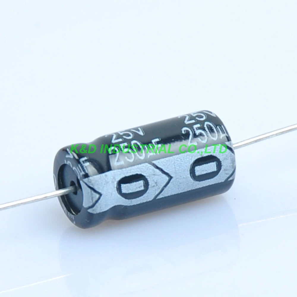 10 шт. 25 в 250 мкФ|capacitor electrolytic|capacitor axialcapacitor 250uf |