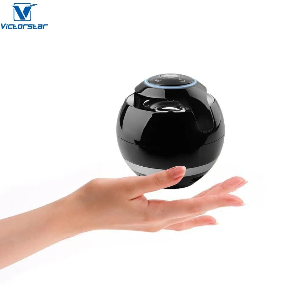 VICTORSTAR@ Wireless Bluetooth Speakers With Subwoofer Mini Round Hi-Fi Speaker Portable For Hands-Free Indoor Outdoor | Электроника