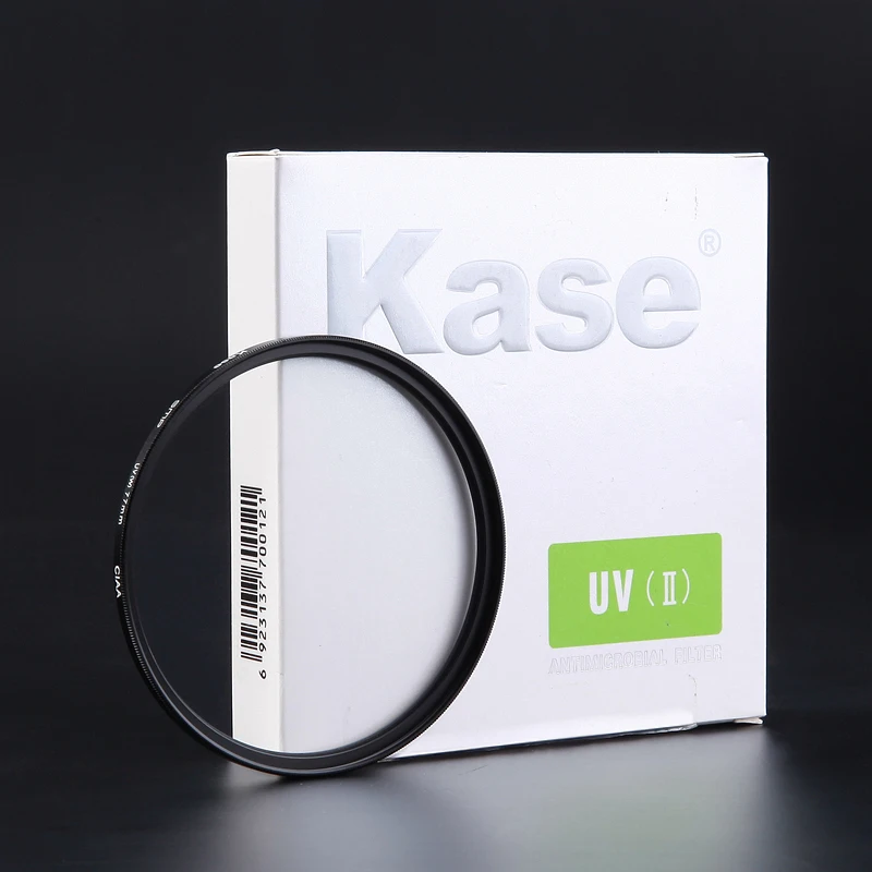 Kase 37 40,5 43 46 49 52 55 58 62 67 72 77 82 мм smp uv пресс-форм и царапинам водонепроницаемый стеклянный УФ-8HD b270 стекло фильтр smp uv для объектива камеры