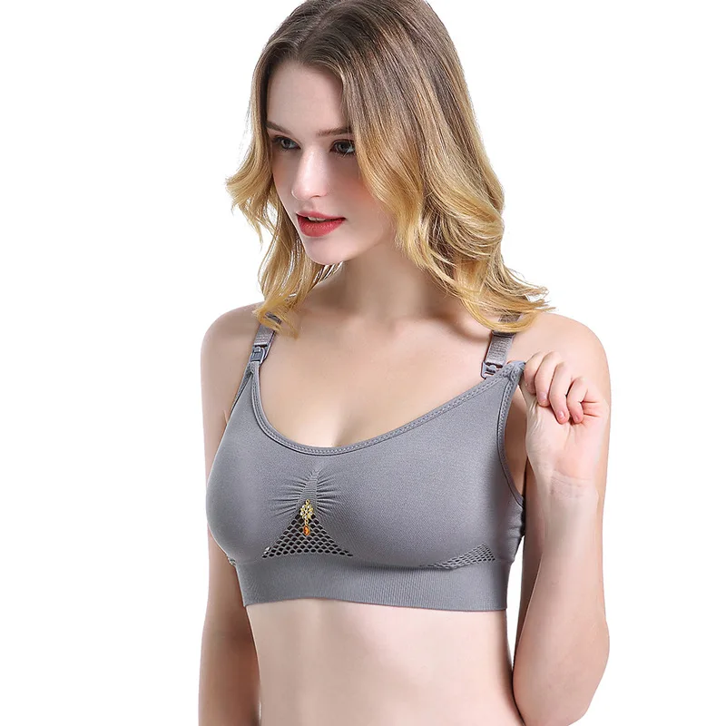 Бюстгальтер для кормления беременных Ультратонкий дышащий бюстгальтер без