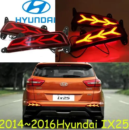 Ix25 creta задний фонарь,~ год,! accent, Elantra, Genesis, i10, i20, santa fe, tucson, veracruz, lantra, ix25 creta задний фонарь - Цвет: LED Rear light