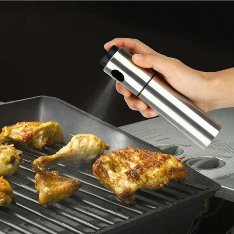 QuickDone насос для оливкового масла из нержавеющей стали распыления бутылка