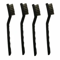 700pcs nail brush black cleaning clean brush manicure pedicure soft remove dust f0471