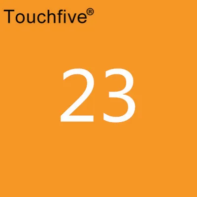 23 1 шт. TouchFive опционально 168 цветов эскизные маркеры на спиртовой основе маркеры цветной маркер набор художественные принадлежности ручка для школы - Цвет: 23